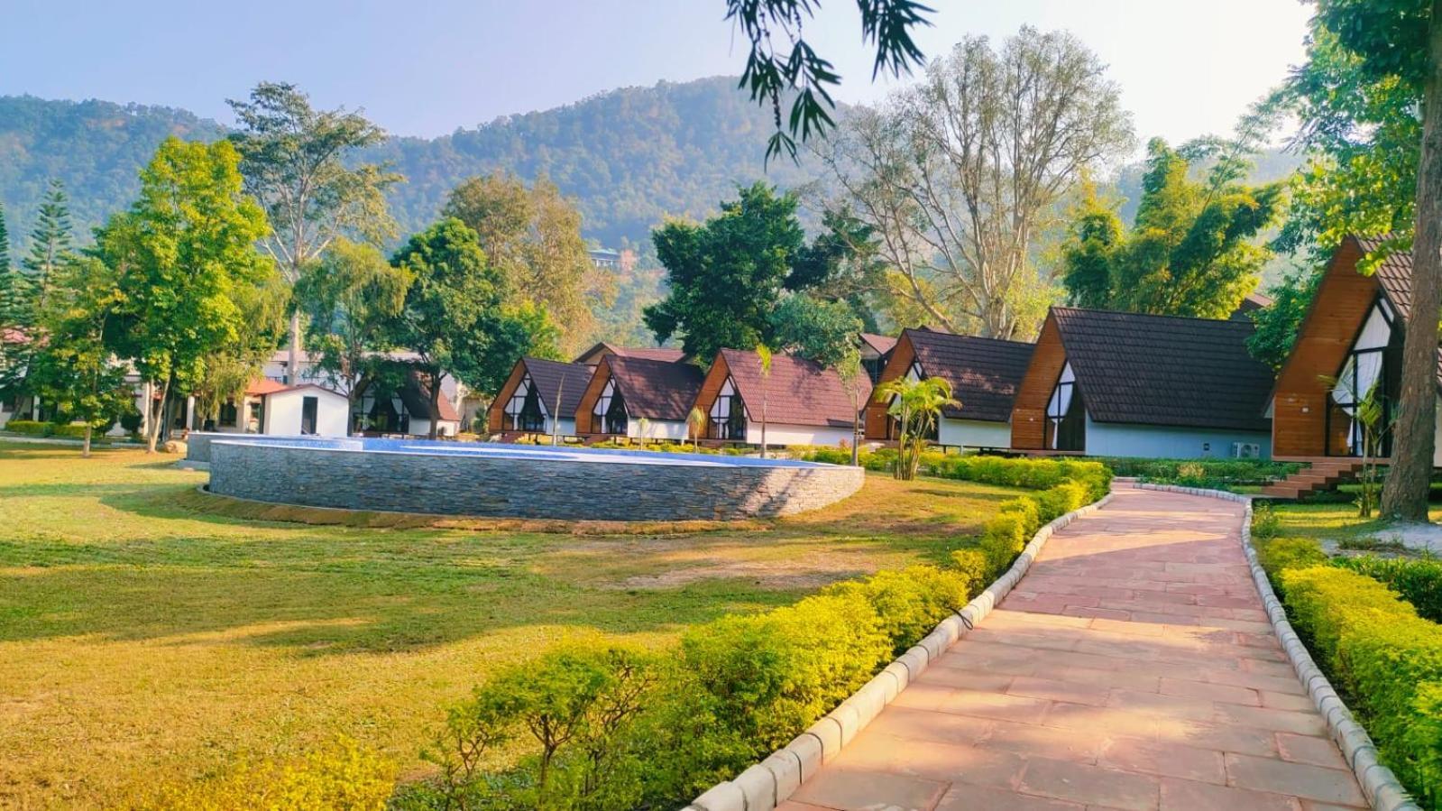 Welcomheritage Tarangi Ramganga Resort Marchula Eksteriør billede