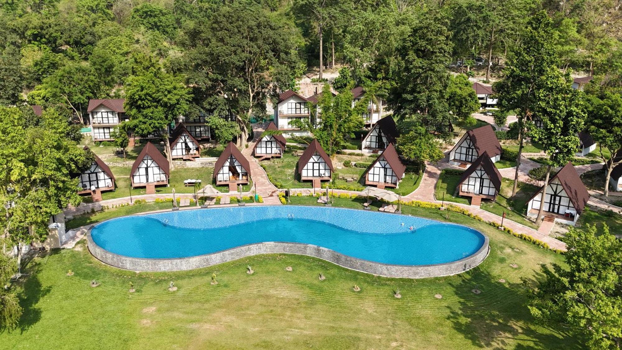 Welcomheritage Tarangi Ramganga Resort Marchula Eksteriør billede